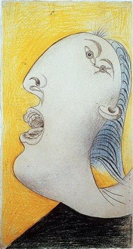 パブロ・ピカソ Painting - ゲルニカ習作 I 1937 年キュビズム パブロ・ピカソ